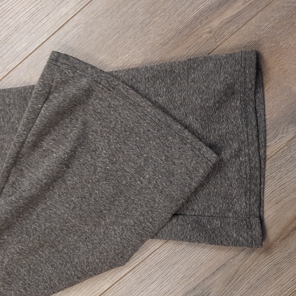 Free People grey stretch bell bottom flare pants, size small, 34" inseam - Picture 4 of 10